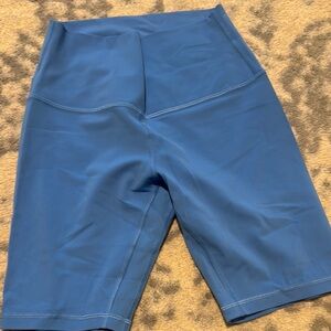 Lululemon align Women's Blue High-Waisted Shorts